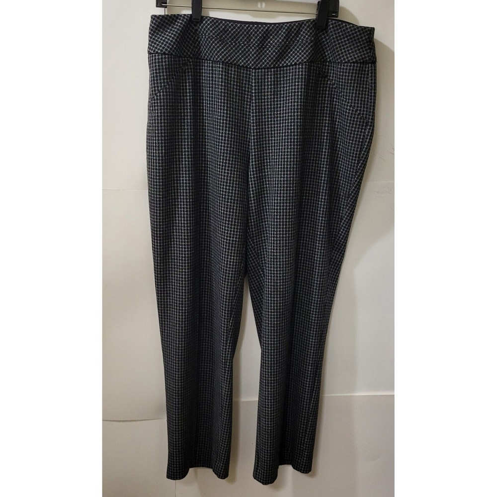 Investments Women's Slacks Hounstooth Size 14 S